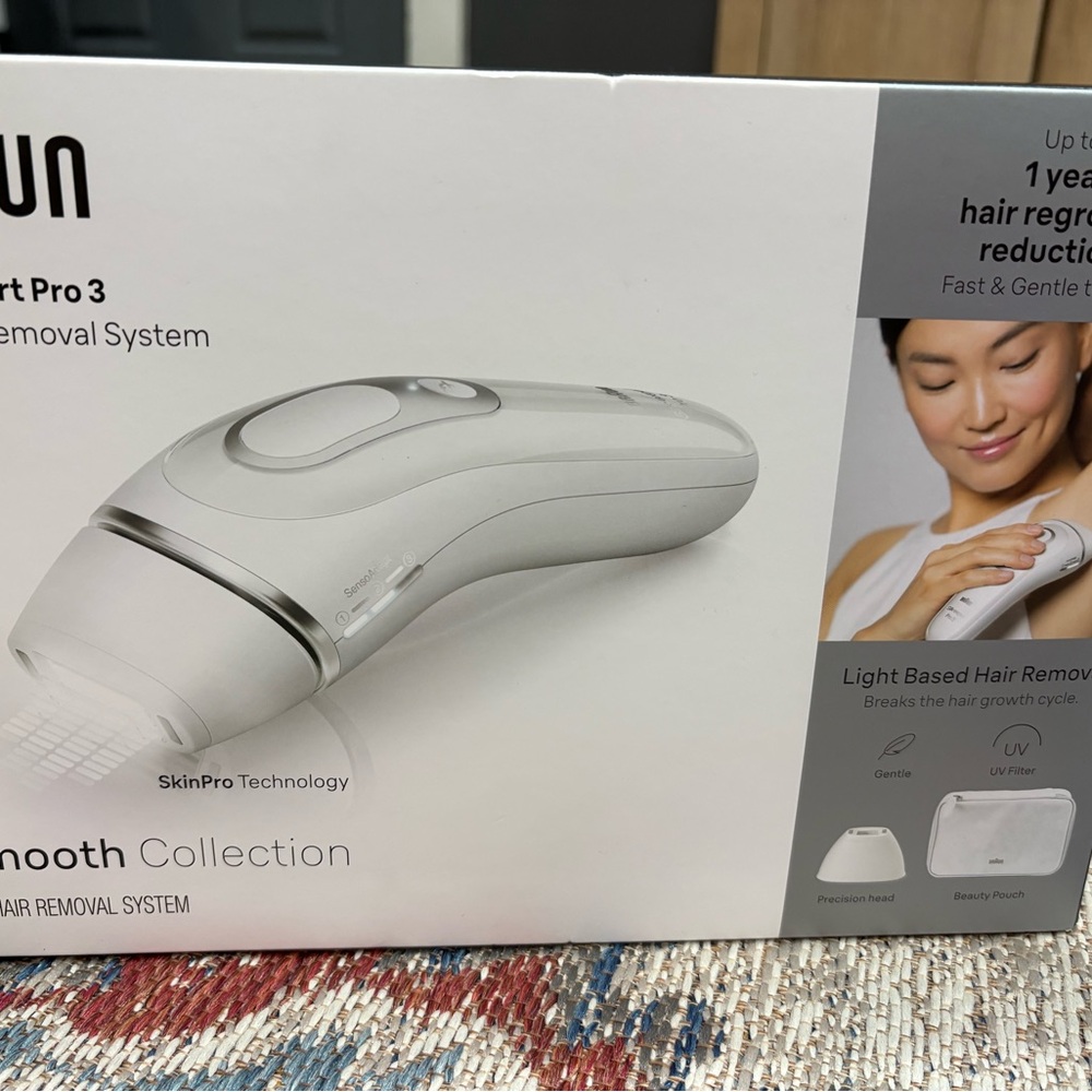 Braun Silk-Expert Pro 3 IPL Hair Removal System - White